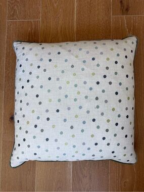 22” Polka Dot Throw Pillow Covers - qty 2